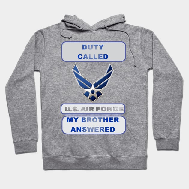 DutyCalledAirForce Brother Hoodie by Cavalrysword